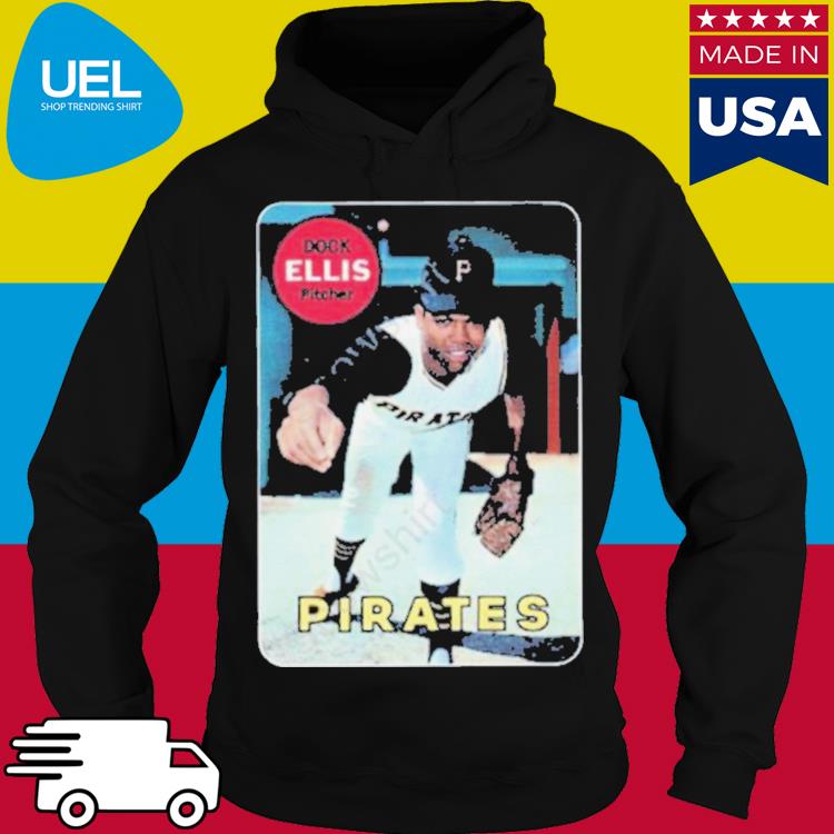 Dock ellis pitcher Pirates photo design t shirt