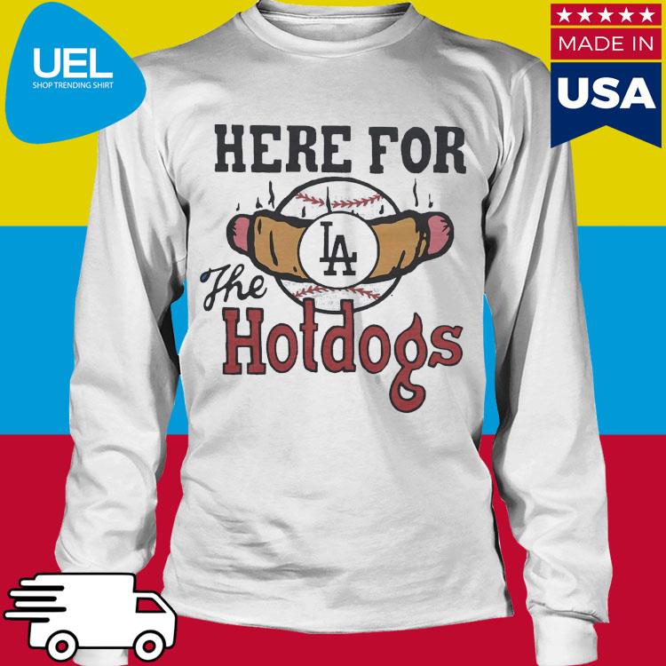 Los angeles dodgers hot dog shirt, hoodie, sweater, long sleeve
