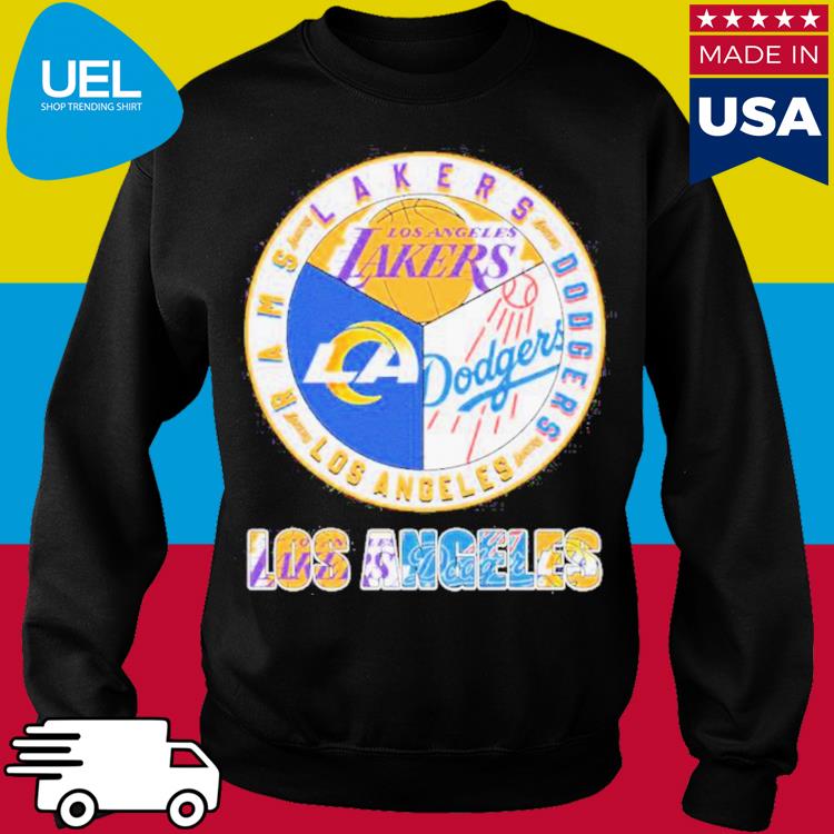 City of Champions Los Angeles LA Rams Lakers Dodgers shirt, hoodie, sweater  and v-neck t-shirt