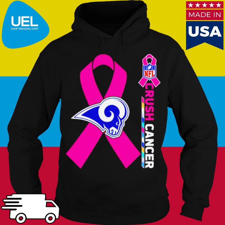 NFL Crush Cancer Los Angeles Rams Shirt - Limotees