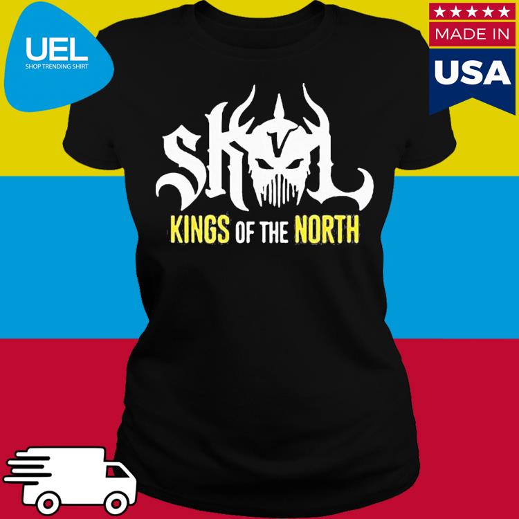 Official Minnesota Vikings Skol Kings Of The North Logo shirt