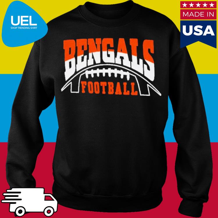 Official Mitchell and ness youth cincinnatI bengals wordmark T