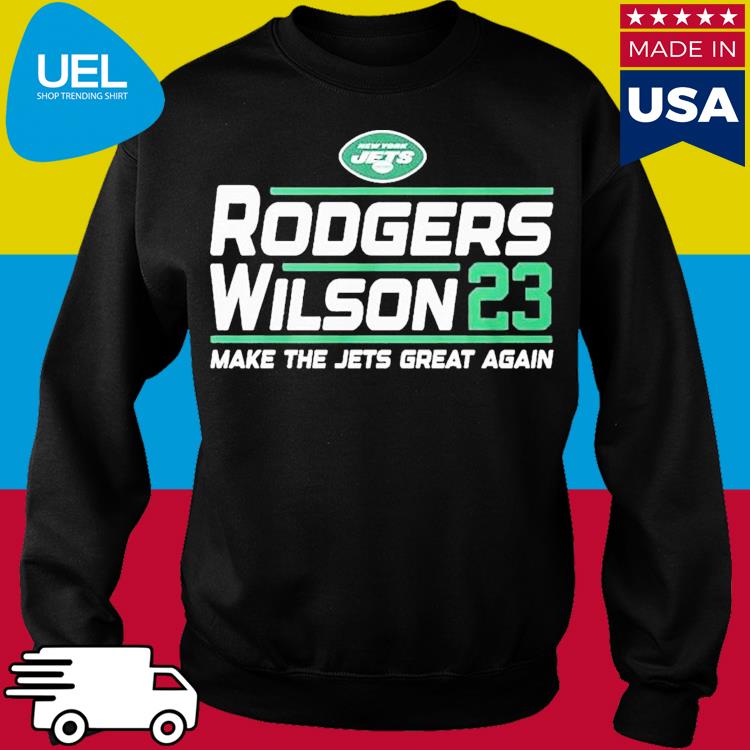 New York Jets Aaron Rodgers Zach Wilson 2023 Make The Jets Great Again Shirt