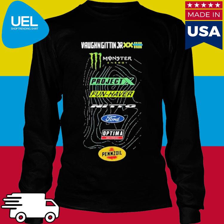 2023 VAUGHN GITTIN JR. MONSTER ENERGY TEAM SHIRT - Fun-Haver.com