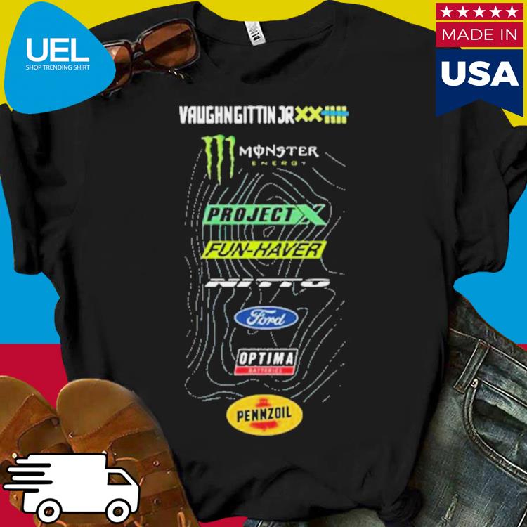 2023 VAUGHN GITTIN JR. MONSTER ENERGY TEAM SHIRT - Fun-Haver.com