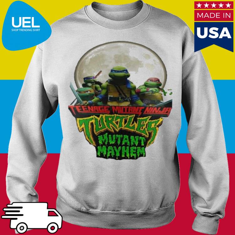 Teenage mutant ninja turtles mutant mayhem black design shirt, hoodie,  sweater, long sleeve and tank top