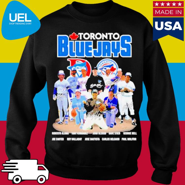 Toronto Blue Jays world series champions legends signatures shirt