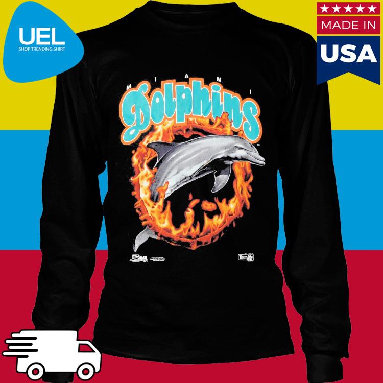 Trill Williams Double Double Vintage Merch Miami Dolphins Animal Ring Of  Fire Shirt - AFCMerch