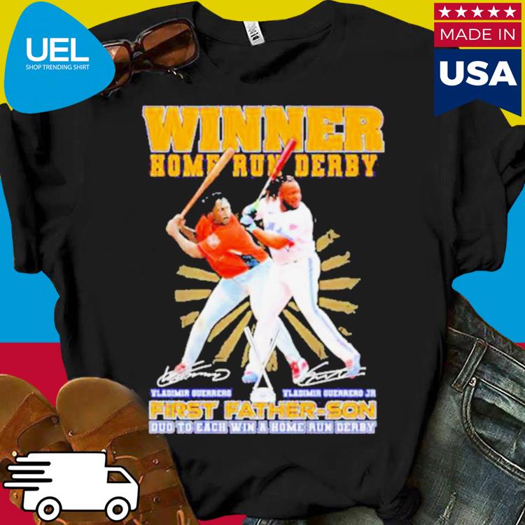 Vladimir Guerrero Jr, Vladimir Guerrero Winner Home Run Derby Signatures  shirt, hoodie, sweater, long sleeve and tank top