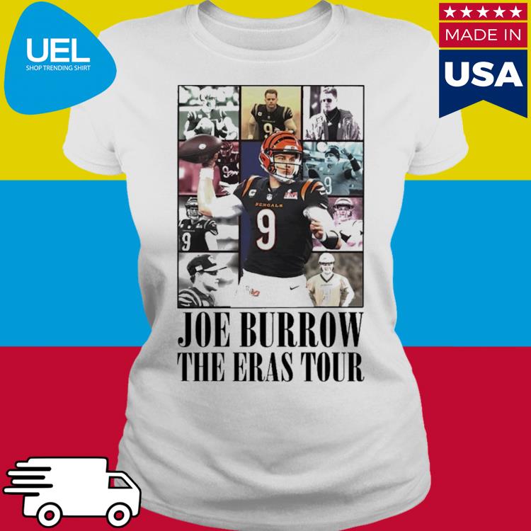 Official Number 9 Joe Burrow The Eras Tour shirt, hoodie, sweater, long  sleeve and tank top