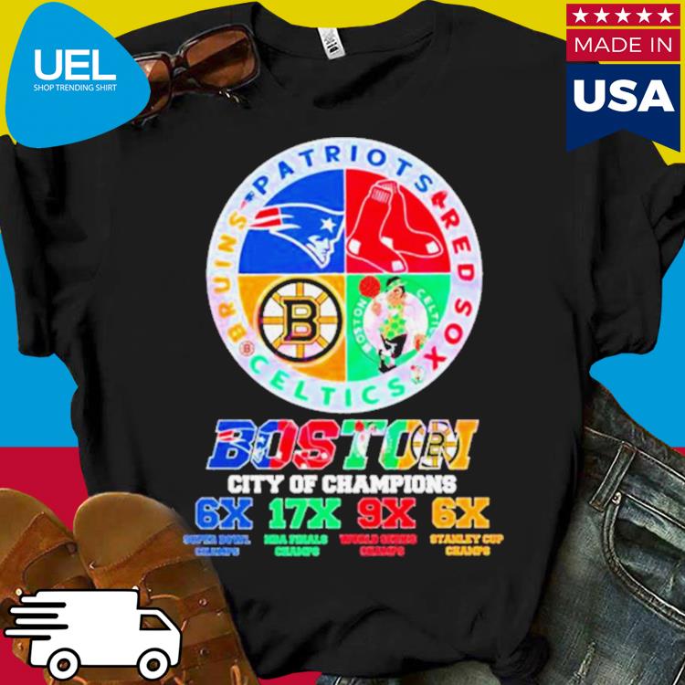 Official Boston City Of Champions Boston Red Sox Patriots Bruins Celtics  2023 Shirt, hoodie, sweater, long sleeve and tank top