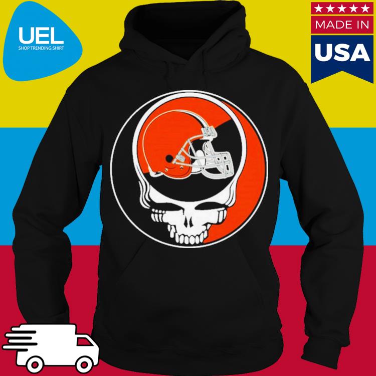 Official cleveland browns grateful dead shirt, hoodie, sweater, long sleeve  and tank top