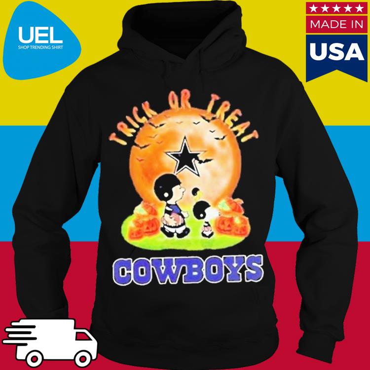 Snoopy and Charlie Brown Pumpkin Dallas Cowboys Halloween Moon shirt -  Online Shoping