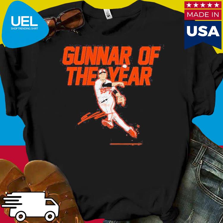 Gunnar Henderson Gunnar Of The Year Shirt, Hoodie, Women Tee, Sweatshirt -  Lelemoon