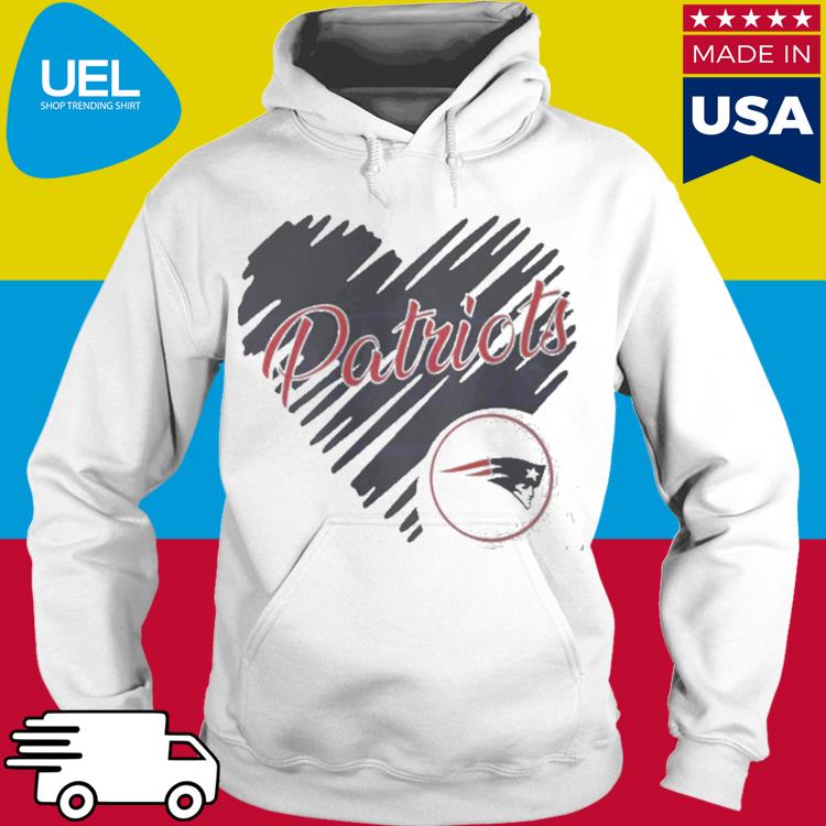 Heart New England Patriots NFL Team Logo shirt, hoodie, longsleeve,  sweatshirt, v-neck tee