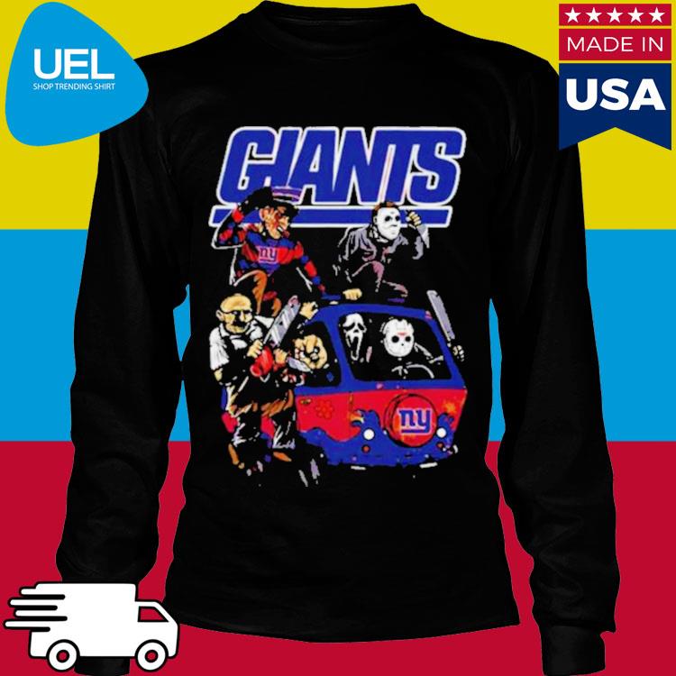 Horror Movie Team New York Giants Shirt - High-Quality Printed Brand