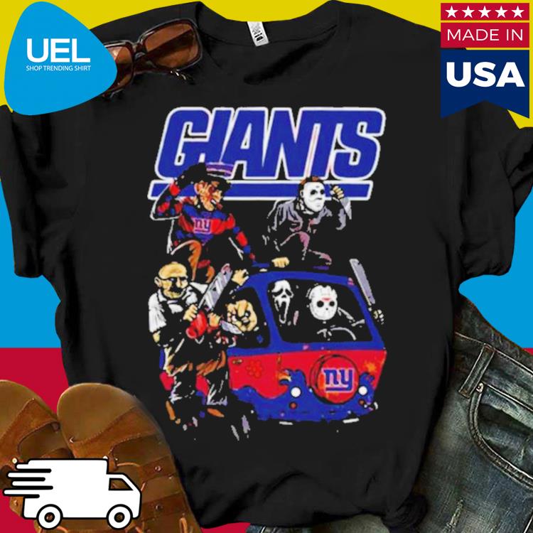 New York Giants Football Horror Characters Halloween Shirt For NFL Fans -  Bring Your Ideas, Thoughts And Imaginations Into Reality Today