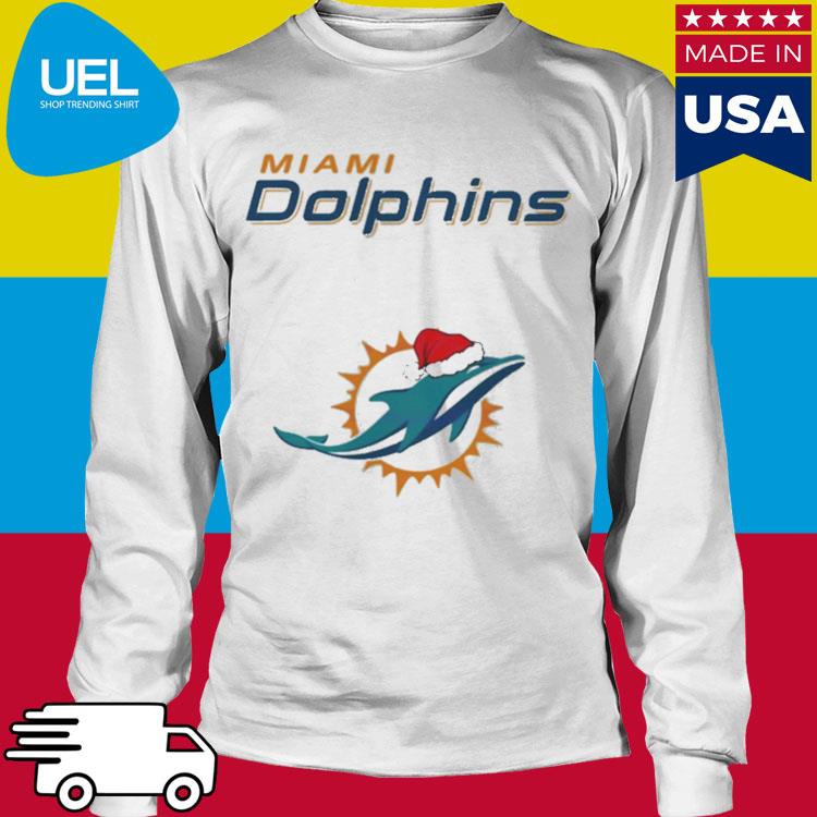 Official Miami Dolphins NFL Christmas Logo 2023 shirt, hoodie, sweater, long  sleeve and tank top