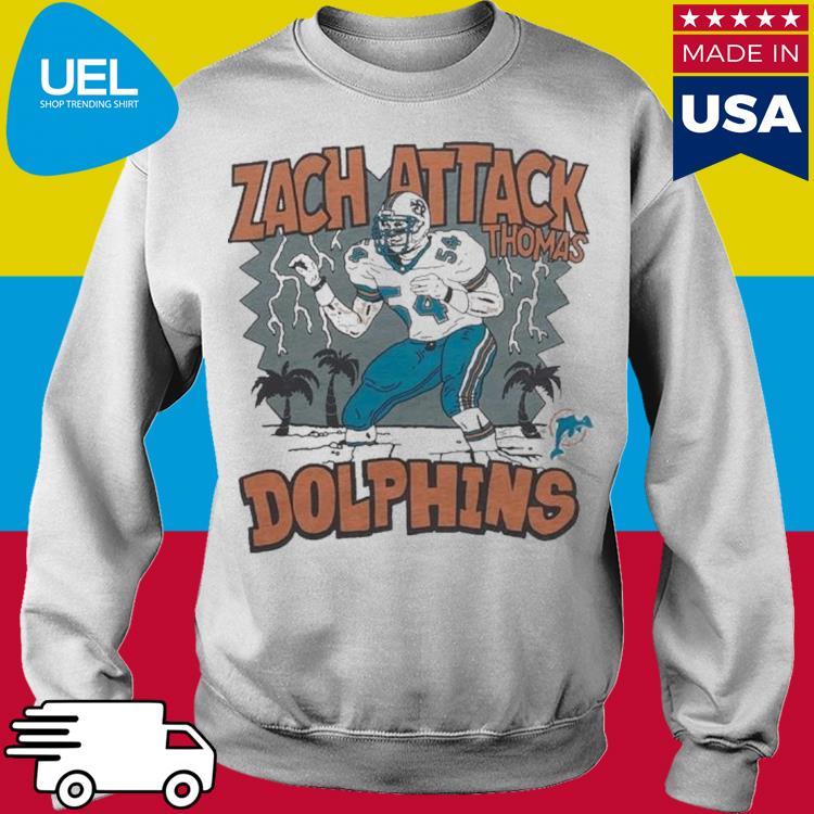 Miami Dolphins Zach Attack Thomas Shirt, hoodie, sweater, long sleeve and  tank top