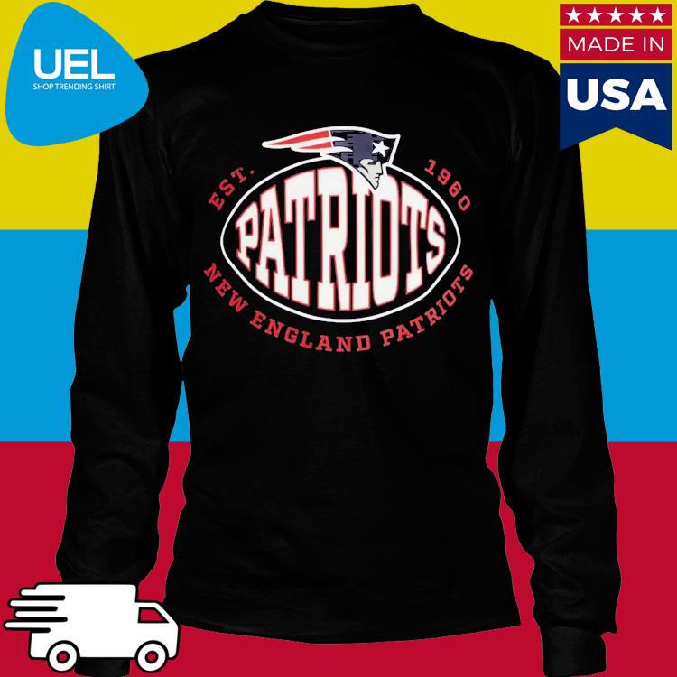 Official New England Patriots Established In 1960 shirt, hoodie, sweater,  long sleeve and tank top