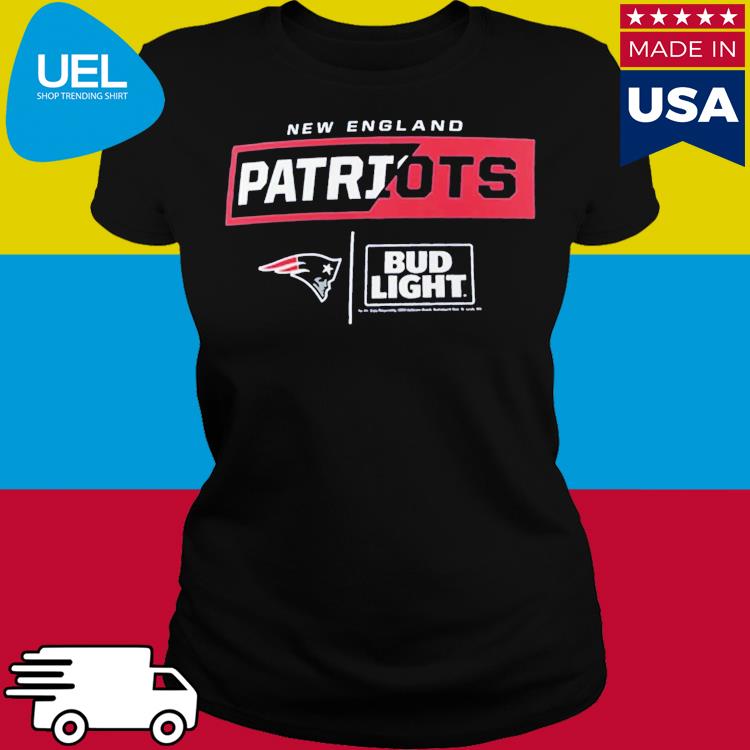 New England Patriots Fanatics Branded Nfl X Bud Light T Shirt