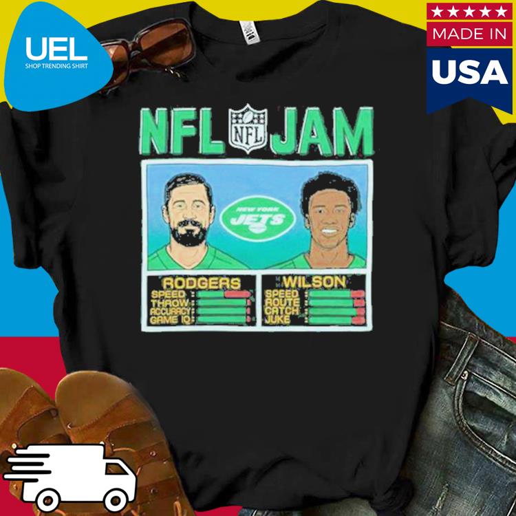 Official nFL Jam Rodgers and Wilson New York Jets Football Shirt, hoodie,  sweater, long sleeve and tank top