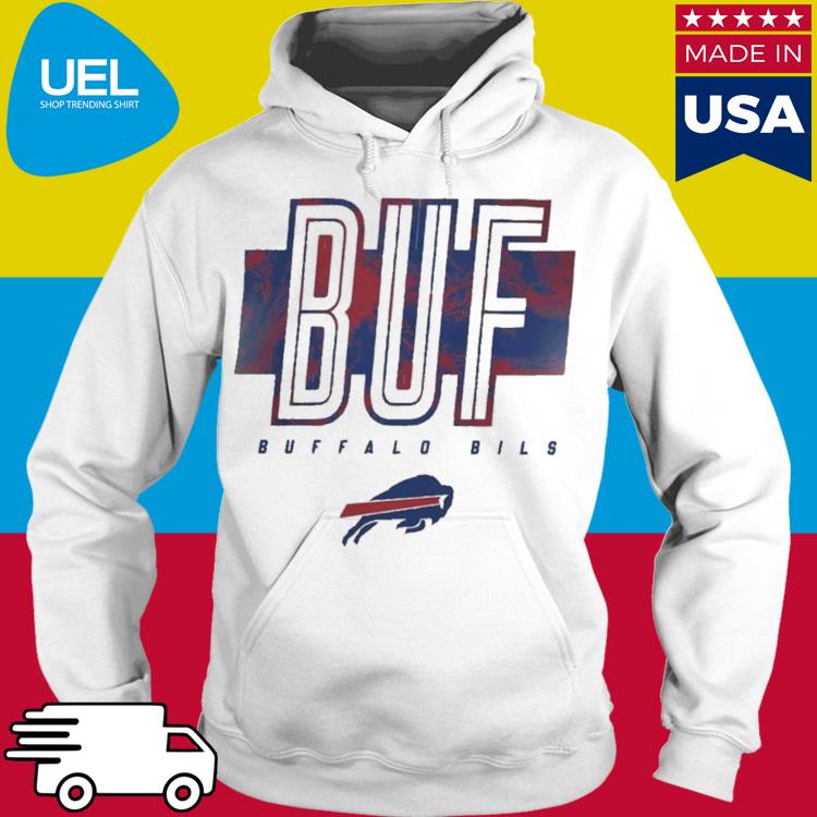 Nfl Team Apparel Buffalo Bills Abbreviated Grey Shirt, hoodie, sweater,  long sleeve and tank top