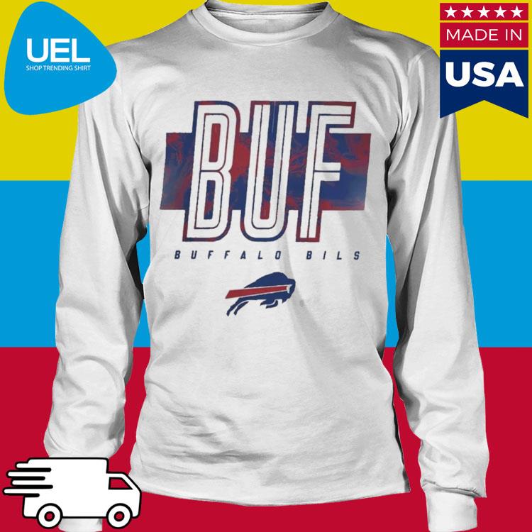 Nfl Team Apparel Buffalo Bills Abbreviated Grey Shirt, hoodie, sweater,  long sleeve and tank top