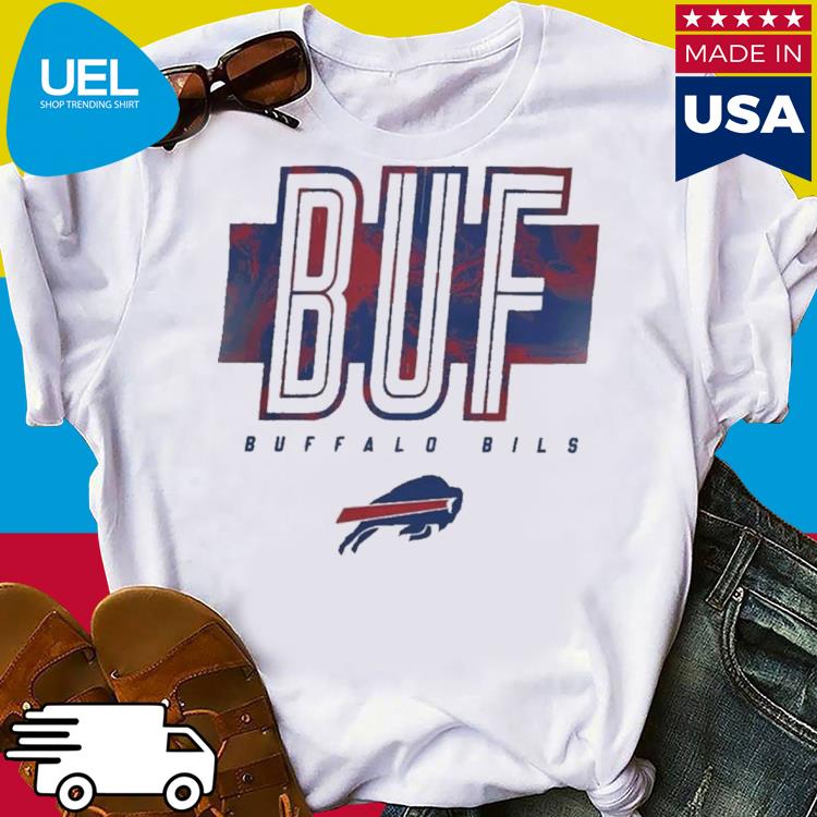 Official nfl team apparel buffalo bills abbreviated grey shirt - Limotees