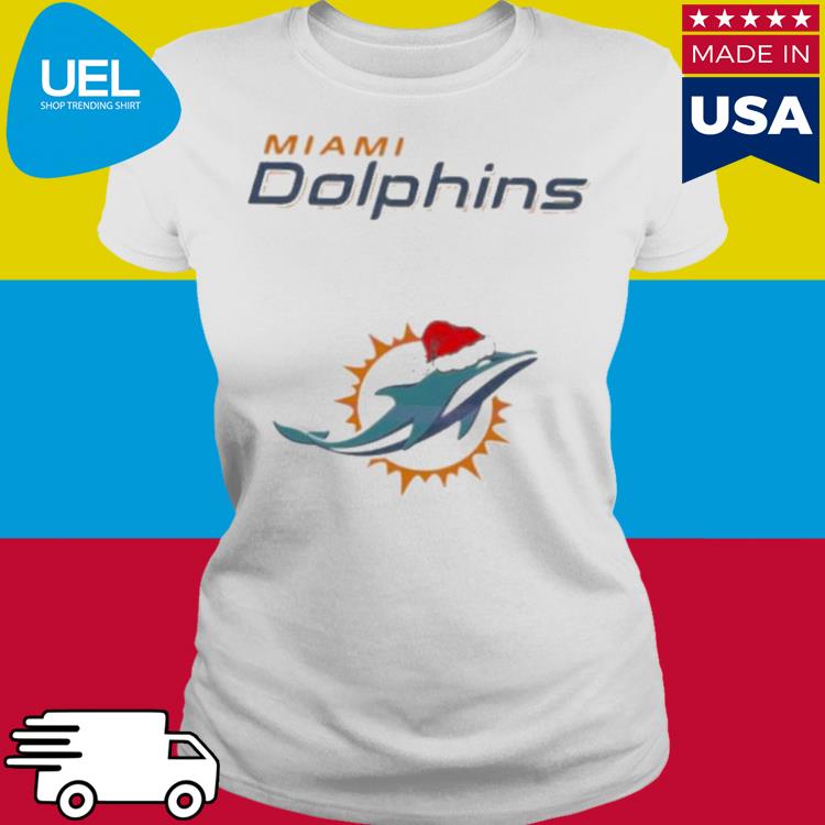 Santa miami dolphins nfl Christmas logo 2023 sweater, hoodie