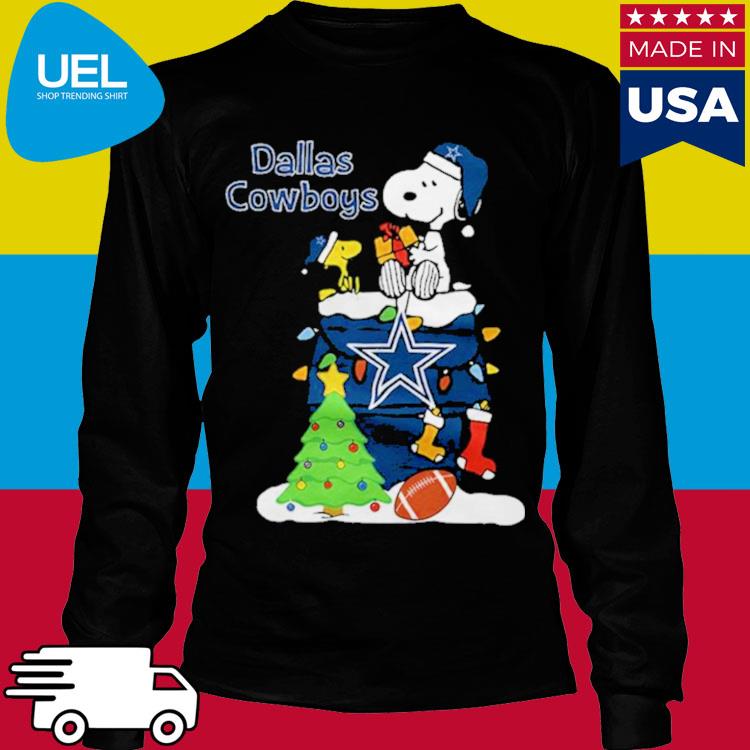 Happy Merry Christmas Snoopy Dallas Cowboys logo gift shirt, hoodie,  sweater, long sleeve and tank top