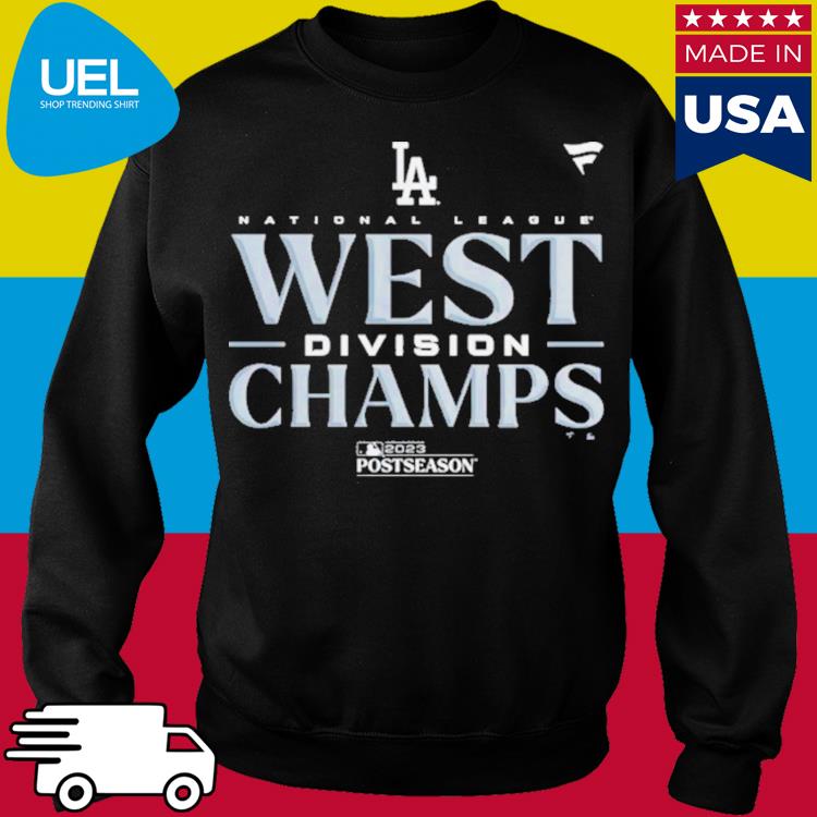 Official Los Angeles Dodgers 2023 NL West Division Champions Locker Room T- Shirt, hoodie, sweater, long sleeve and tank top