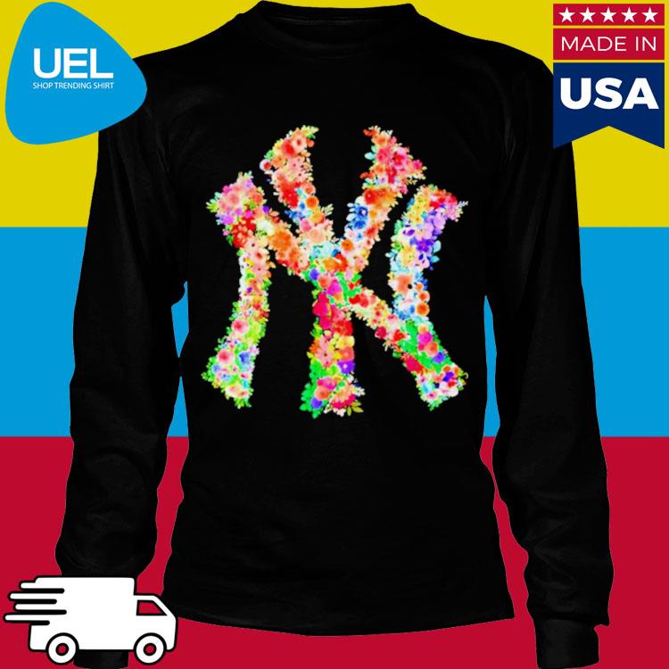 Flower New York Yankees shirt, hoodie, sweater, long sleeve and tank top