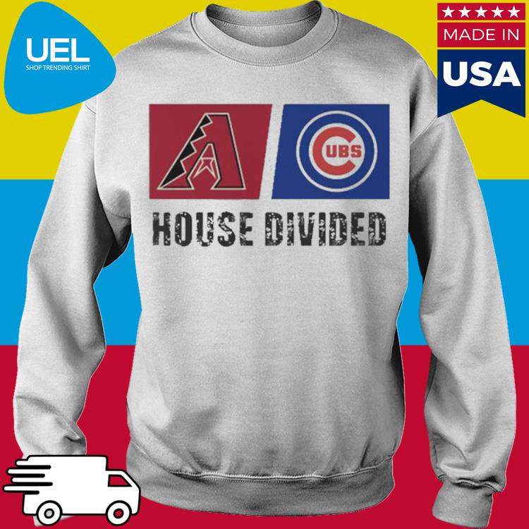 Arizona Diamondbacks vs Chicago Cubs House Divided Shirt - Limotees