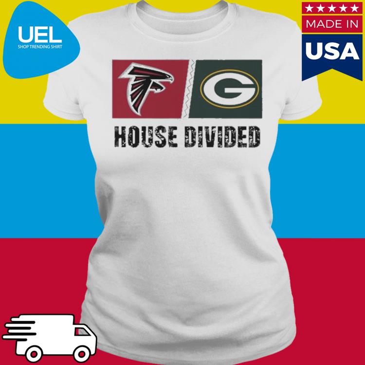 Atlanta Falcons Vs Green Bay Packers House Divided Shirt - Hersmiles