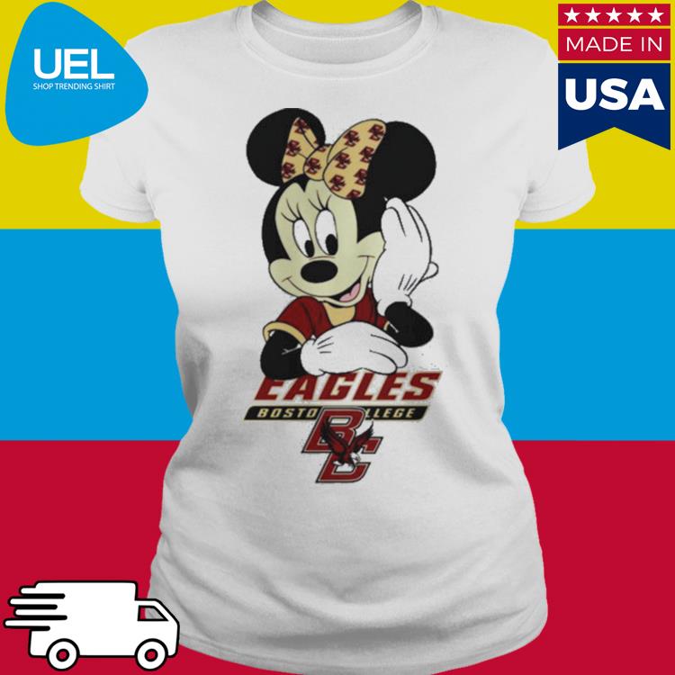 Boston College Eagles Ncaa Mimi Mouse Walt Disney Shirt - Peanutstee