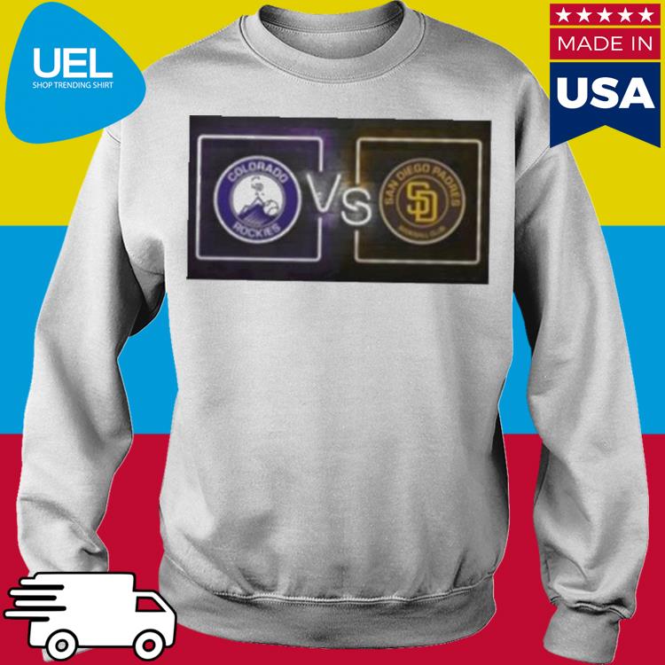 Colorado Rockies VS San Diego Padres MLB sep 21 2023 shirt, hoodie