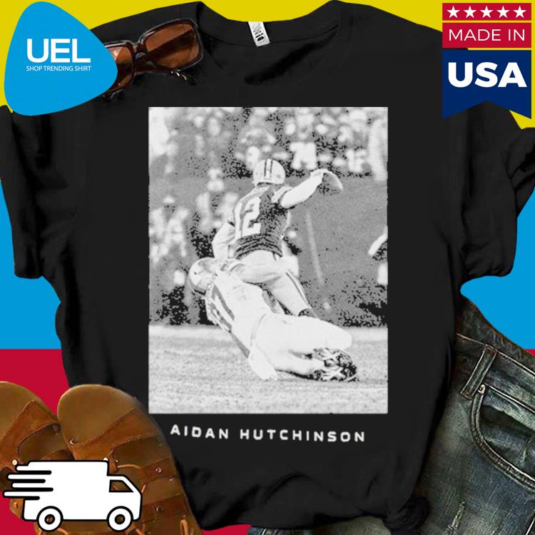 Official Detroit lions aidan hutchinson majestic threads T-shirt, hoodie,  tank top, sweater and long sleeve t-shirt