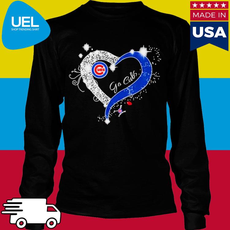 This Girl love her Chicago Cubs Diamond Heart shirt, hoodie, sweater, long  sleeve and tank top