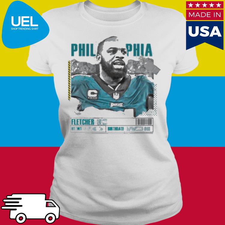 Fletcher Cox Women's T-Shirt, Philadelphia Football Women's V-Neck T-Shirt