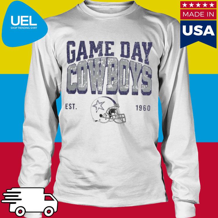 Game Day Cowboys Long Sleeve Shirt Game Day Shirt Cowboys 