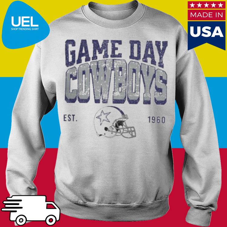 Cowboys Football Shirt, Game Day Cowboys 1960 Shirt, Retro Cowboys Shirt -  Bring Your Ideas, Thoughts And Imaginations Into Reality Today