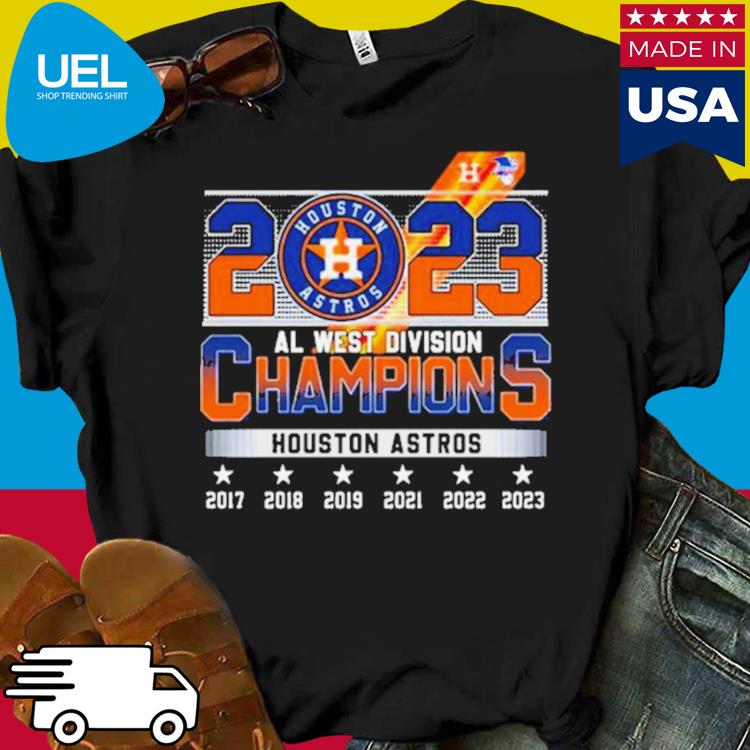 Astros Al West Champions 2023 Shirt - HollyTees