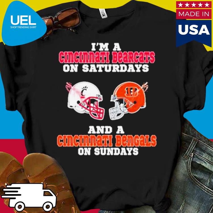 I'm a Ohio State Buckeyes on saturdays and a Cincinnati Bengals t