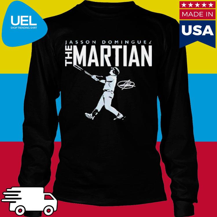 Jasson Dominguez New York Yankees the Martian has Landed signature shirt,  hoodie, sweater, long sleeve and tank top