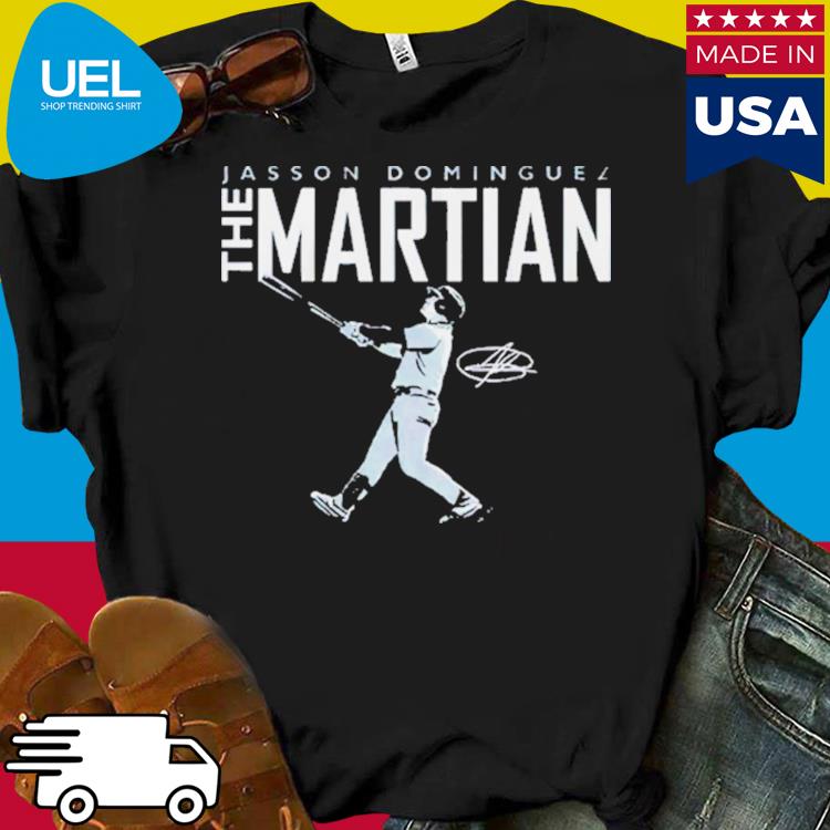 Jasson Dominguez New York Yankees The Martian signature shirt, hoodie,  sweater, long sleeve and tank top