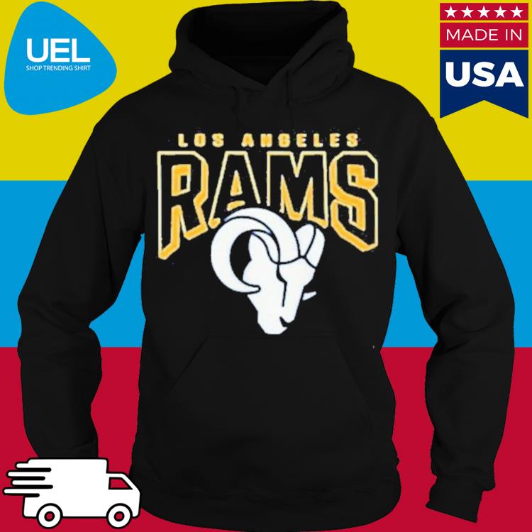 Junk food clothing x nfl - los angeles rams - bold logo shirt