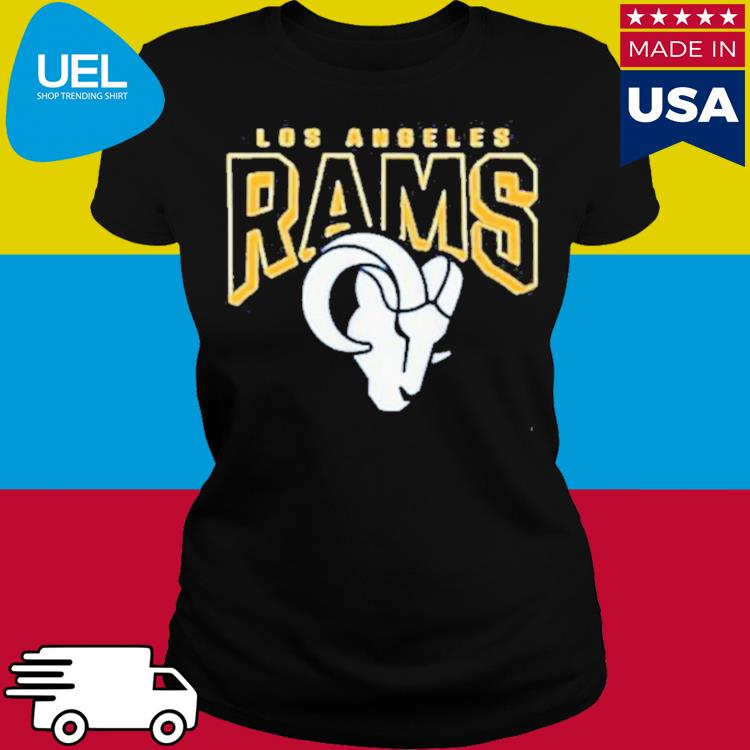 Junk food clothing x nfl - los angeles rams - bold logo shirt, hoodie,  sweater, long sleeve and tank top