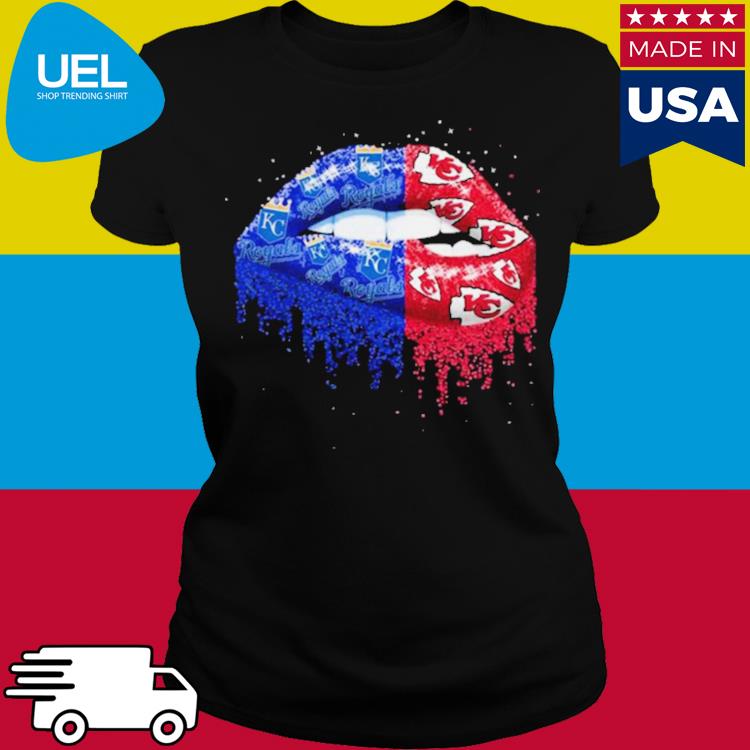 Kansas City Chiefs and Kansas City Royals American flag shirt