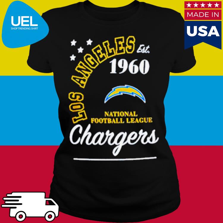 Los angeles chargers est 1960 national football league shirt